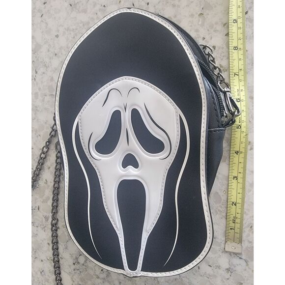 Ghostface Cross Body Bag Halloween Horror Scream Purse Scary Movie 10"x6"‎ - Picture 7 of 11
